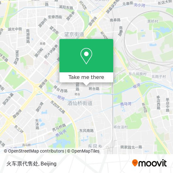 火车票代售处 map