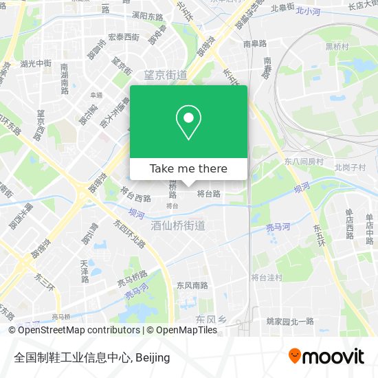全国制鞋工业信息中心 map