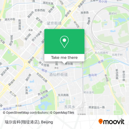 瑞尔齿科(颐堤港店) map
