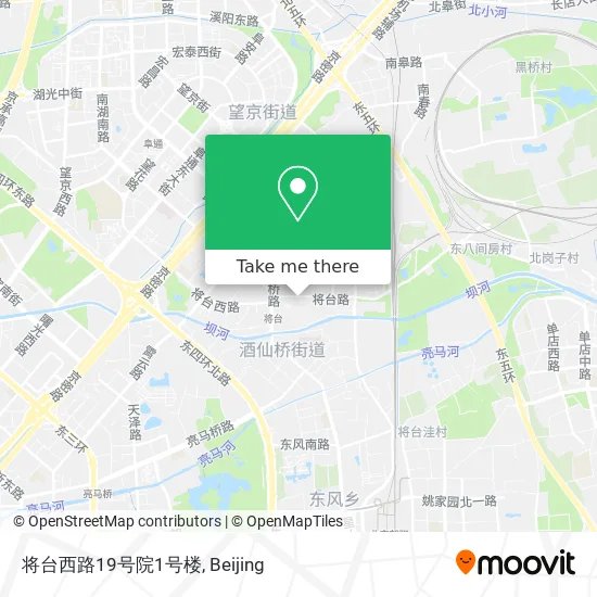 将台西路19号院1号楼 map