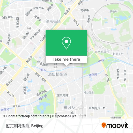 北京东隅酒店 map