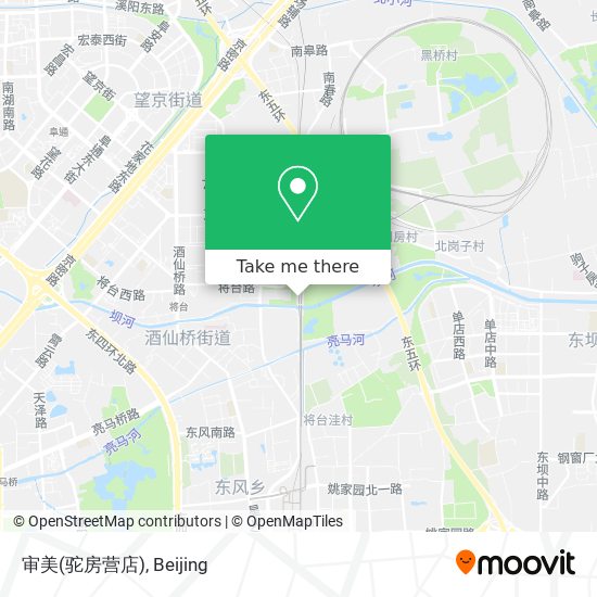 审美(驼房营店) map