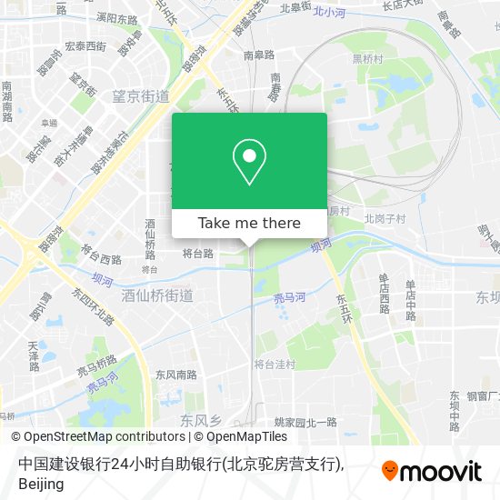 中国建设银行24小时自助银行(北京驼房营支行) map