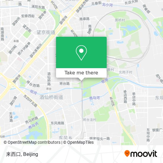 来西口 map