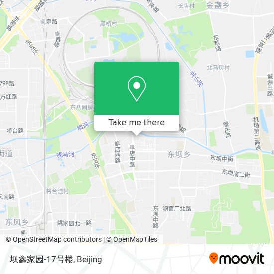 坝鑫家园-17号楼 map