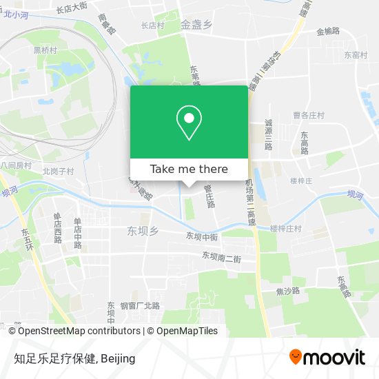 知足乐足疗保健 map