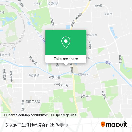 东坝乡三岔河村经济合作社 map