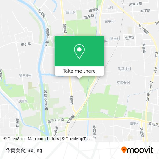 华商美食 map