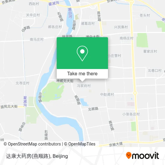 达康大药房(燕顺路) map