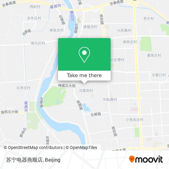 苏宁电器燕顺店 map