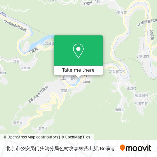 北京市公安局门头沟分局色树坟森林派出所 map