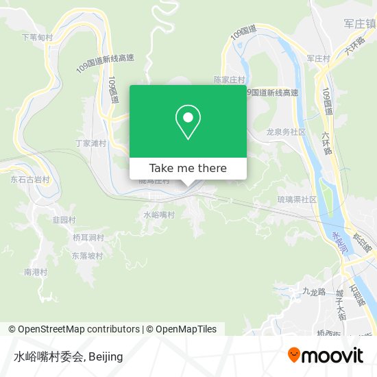 水峪嘴村委会 map