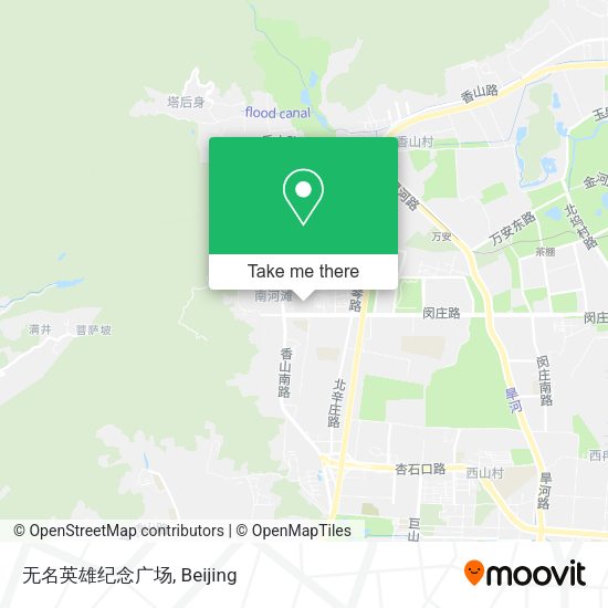 无名英雄纪念广场 map