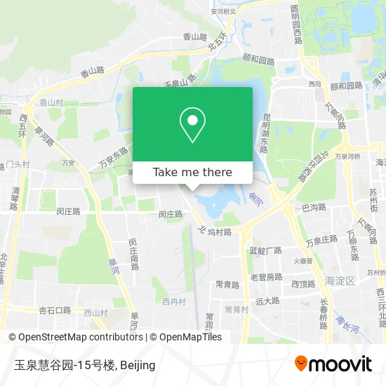 玉泉慧谷园-15号楼 map