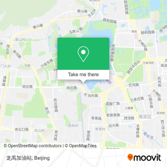 龙禹加油站 map