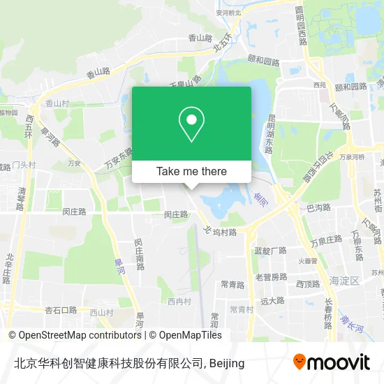 北京华科创智健康科技股份有限公司 map