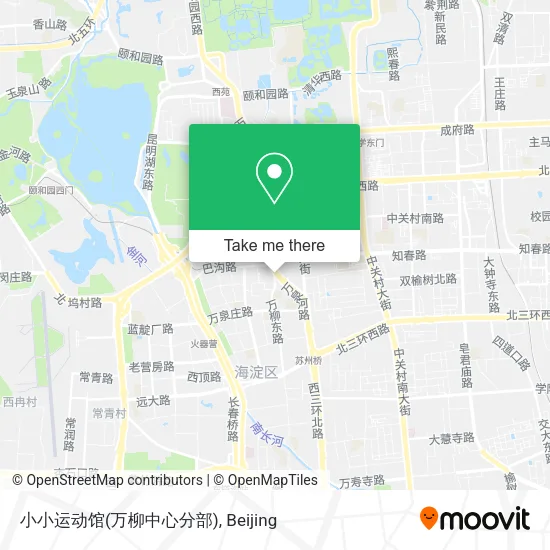 小小运动馆(万柳中心分部) map