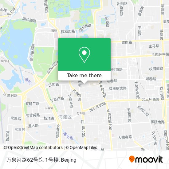 万泉河路62号院-1号楼 map