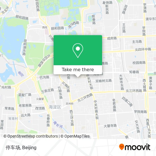 停车场 map