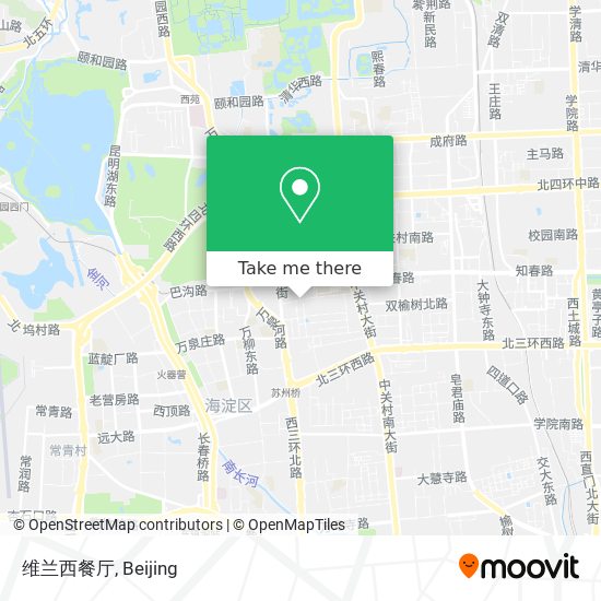 维兰西餐厅 map