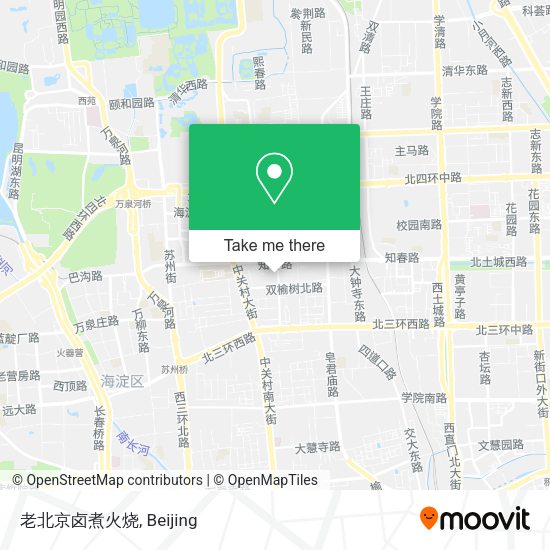 老北京卤煮火烧 map