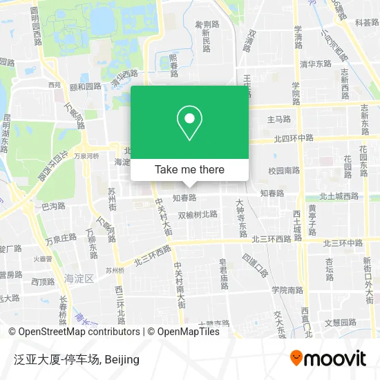 泛亚大厦-停车场 map