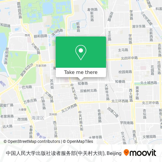 中国人民大学出版社读者服务部(中关村大街) map