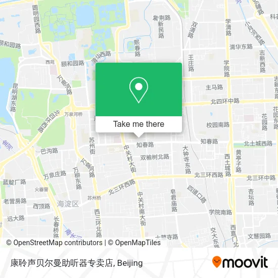 康聆声贝尔曼助听器专卖店 map