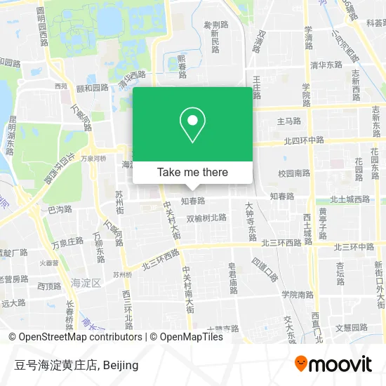 豆号海淀黄庄店 map