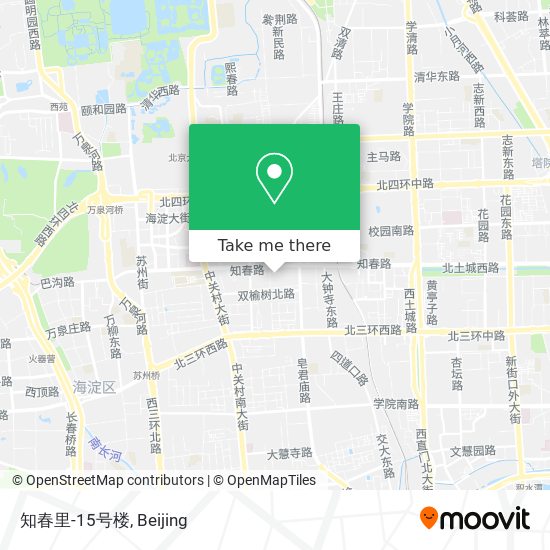 知春里-15号楼 map