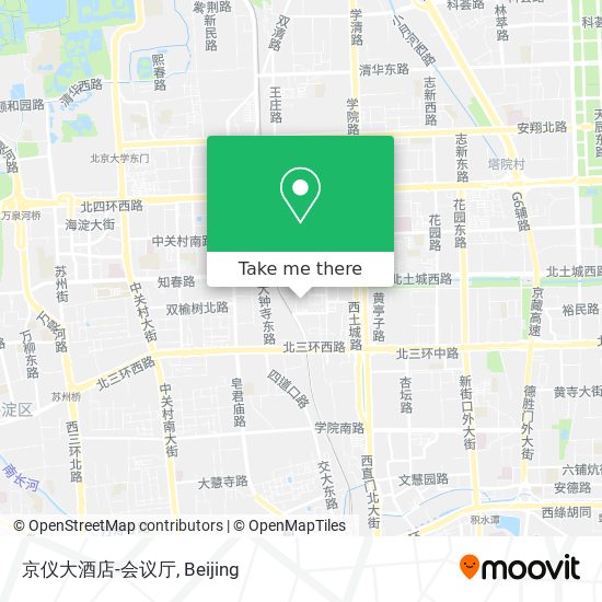 京仪大酒店-会议厅 map
