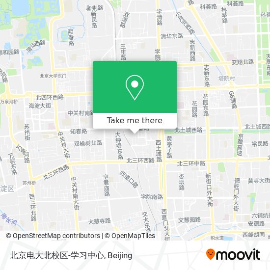 北京电大北校区-学习中心 map