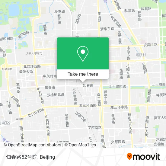 知春路52号院 map