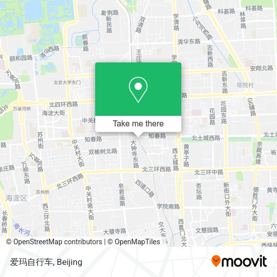 爱玛自行车 map