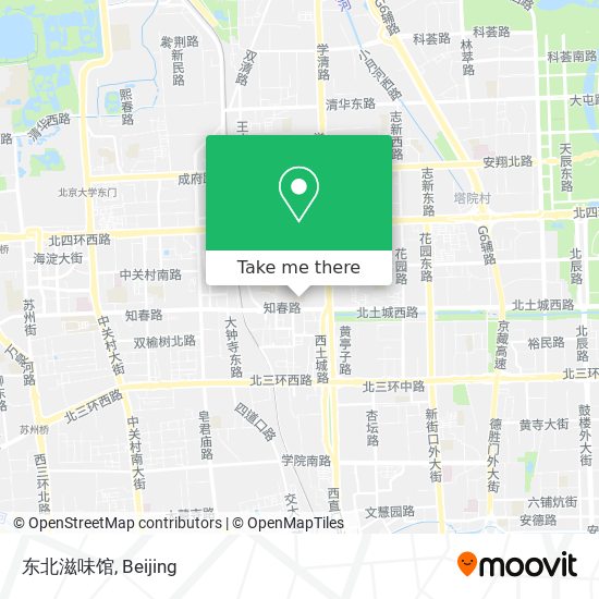 东北滋味馆 map
