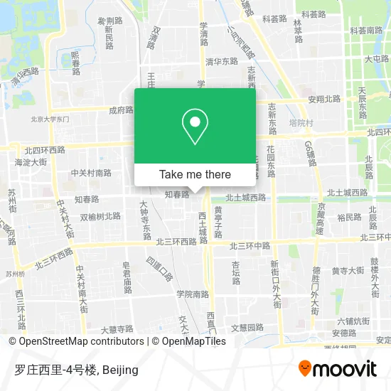 罗庄西里-4号楼 map