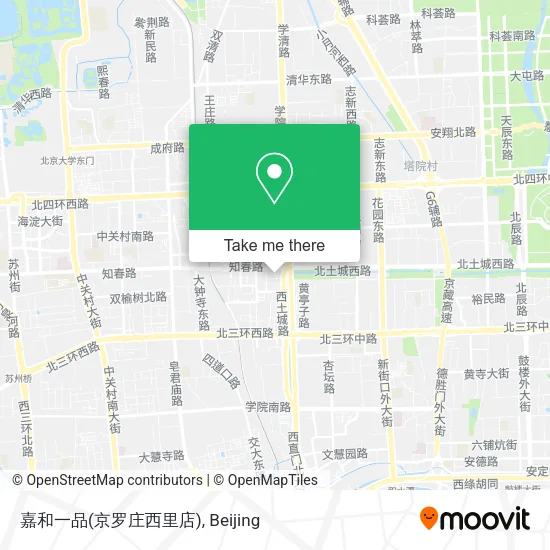 嘉和一品(京罗庄西里店) map