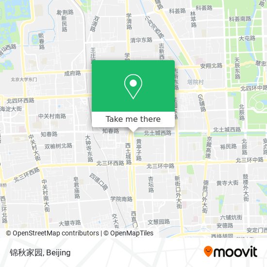 锦秋家园 map