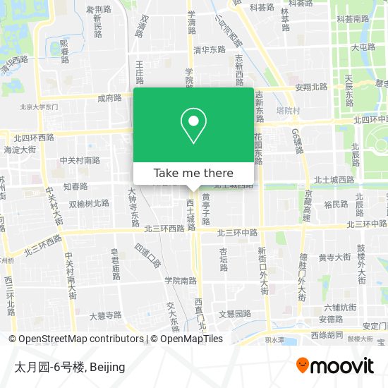 太月园-6号楼 map