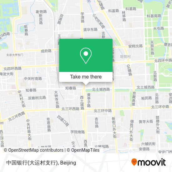 中国银行(大运村支行) map