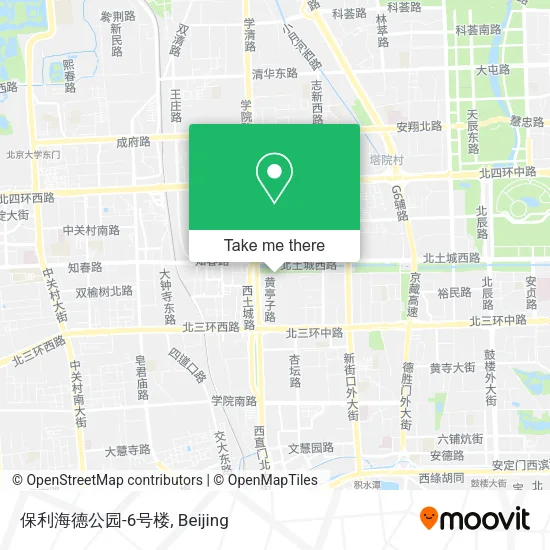 保利海德公园-6号楼 map