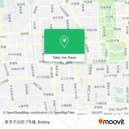 黄亭子社区-7号楼 map