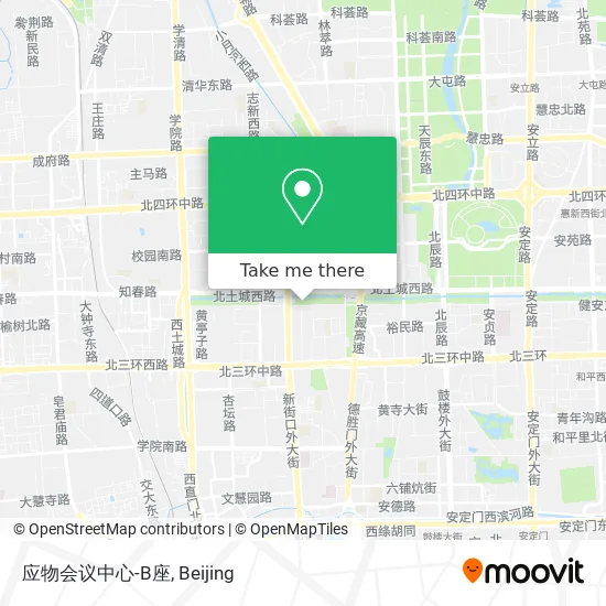 应物会议中心-B座 map