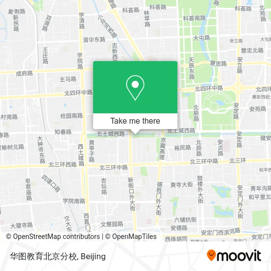 华图教育北京分校 map