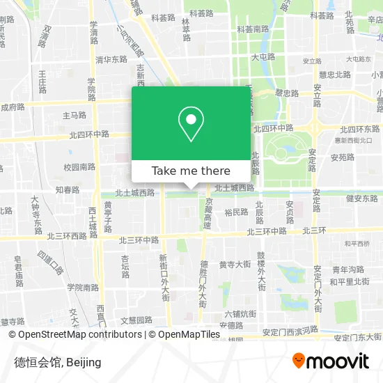 德恒会馆 map