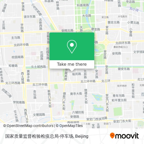 国家质量监督检验检疫总局-停车场 map