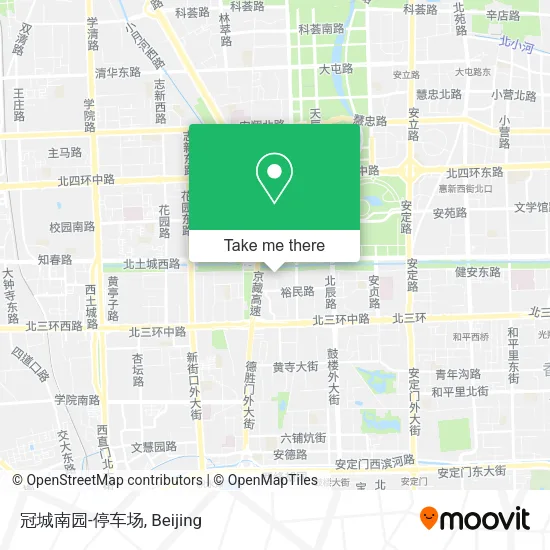 冠城南园-停车场 map