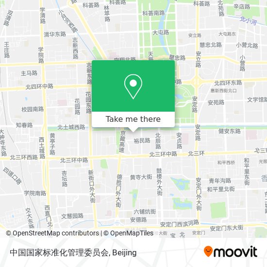 中国国家标准化管理委员会 map