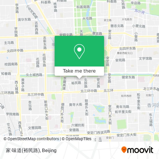 家·味道(裕民路) map