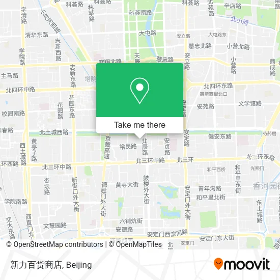 新力百货商店 map